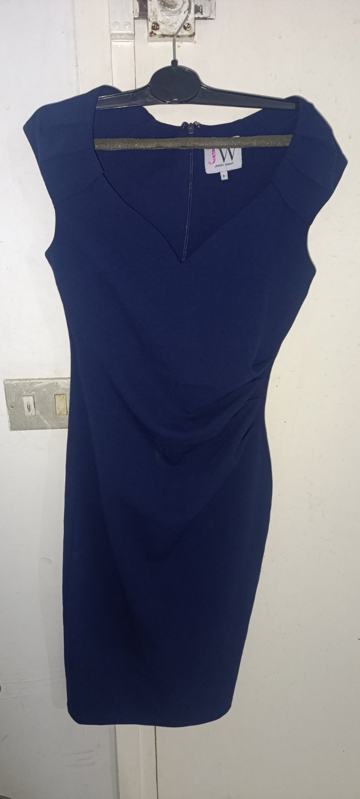 Robe chic couleur bleu