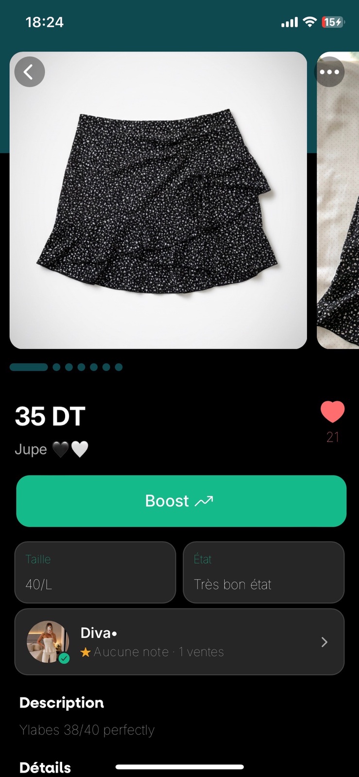 Lot (pull +jupe )