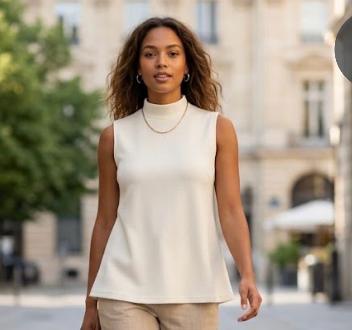 Pull blanc