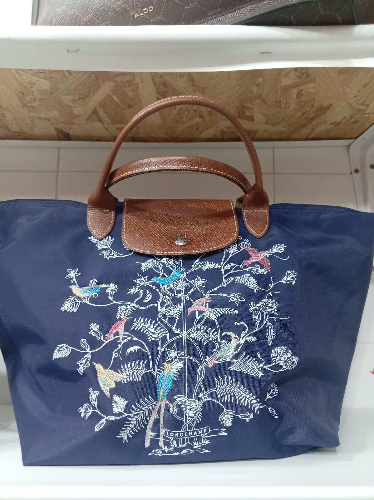 Sac longchamp personnalisé taille L