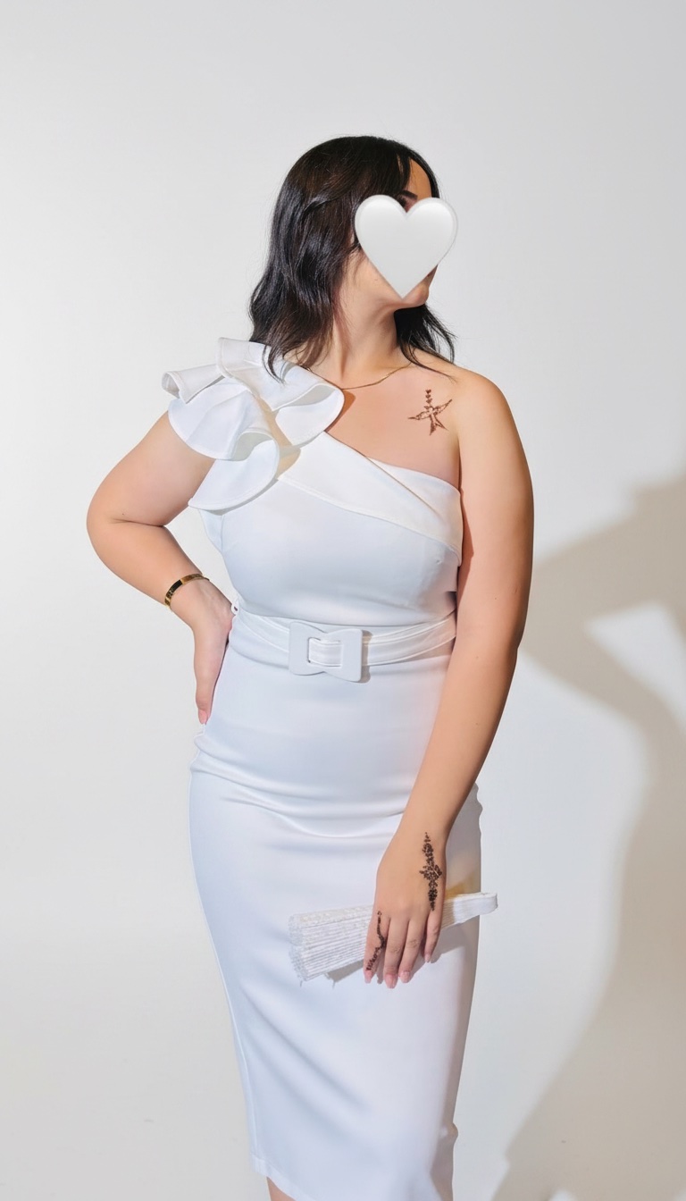 Robe soirée blanche