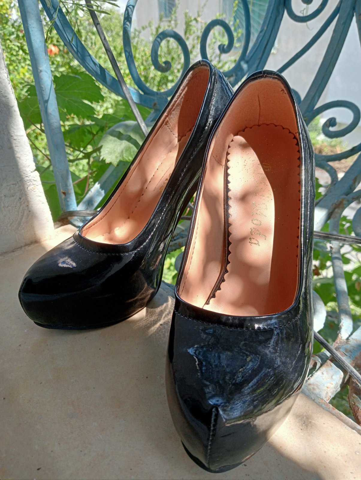 Escarpin vernis 