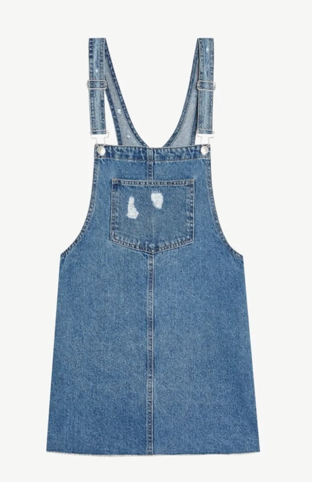 Robe salopette en jean