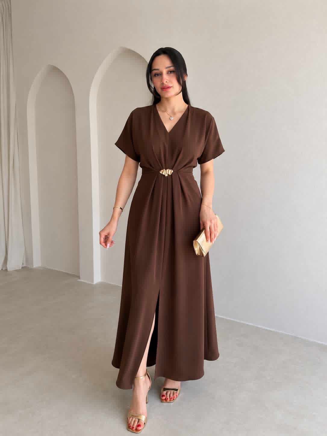 Robe marron