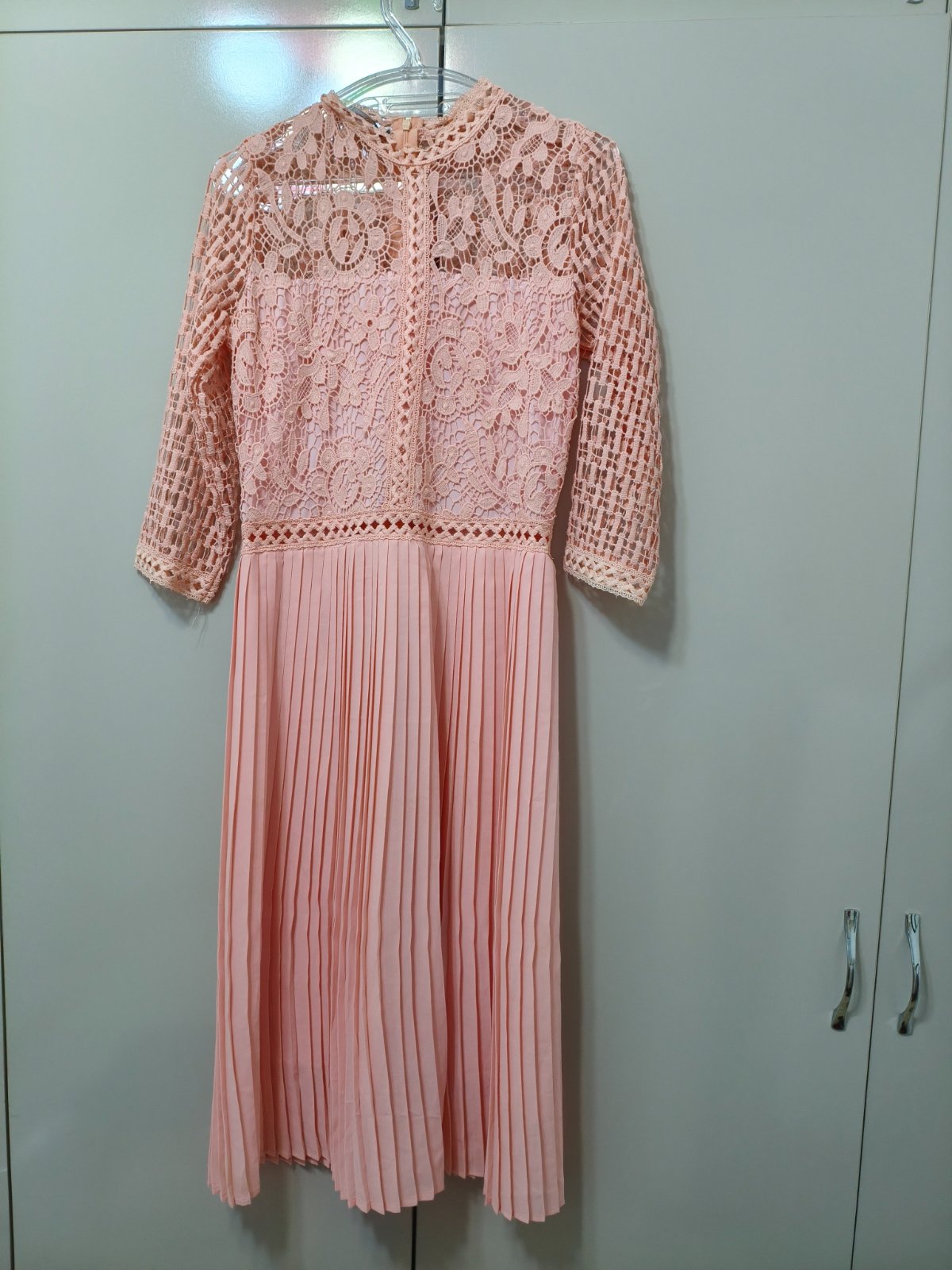 Robe rose bébé 