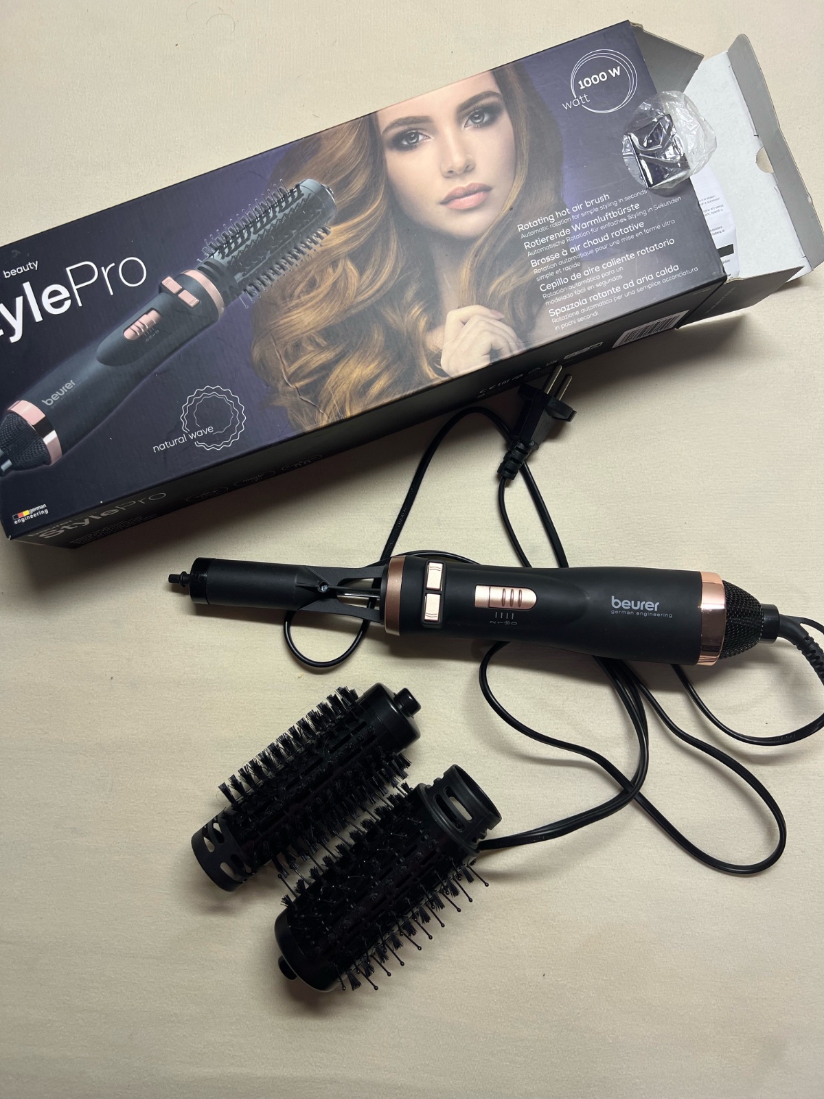 Brosse rotative de la marque "beurer"