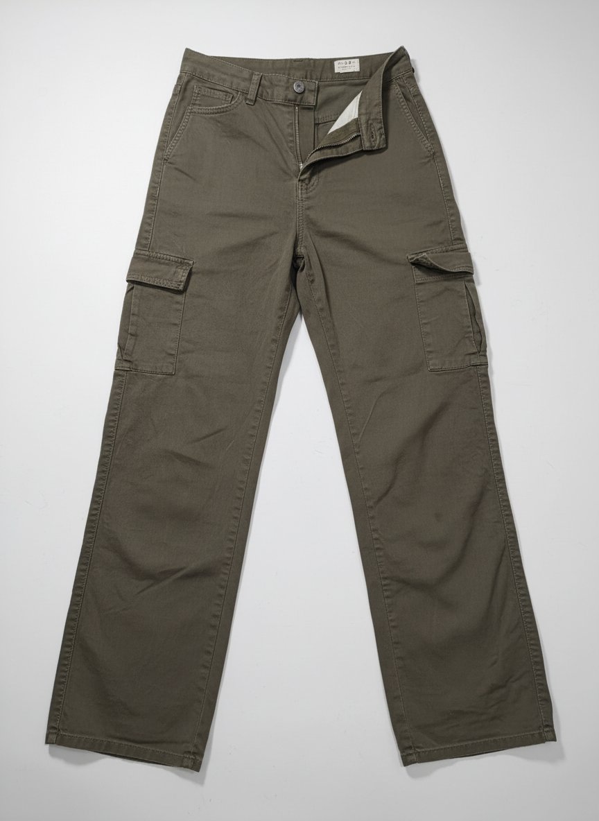 Vert olive jeans