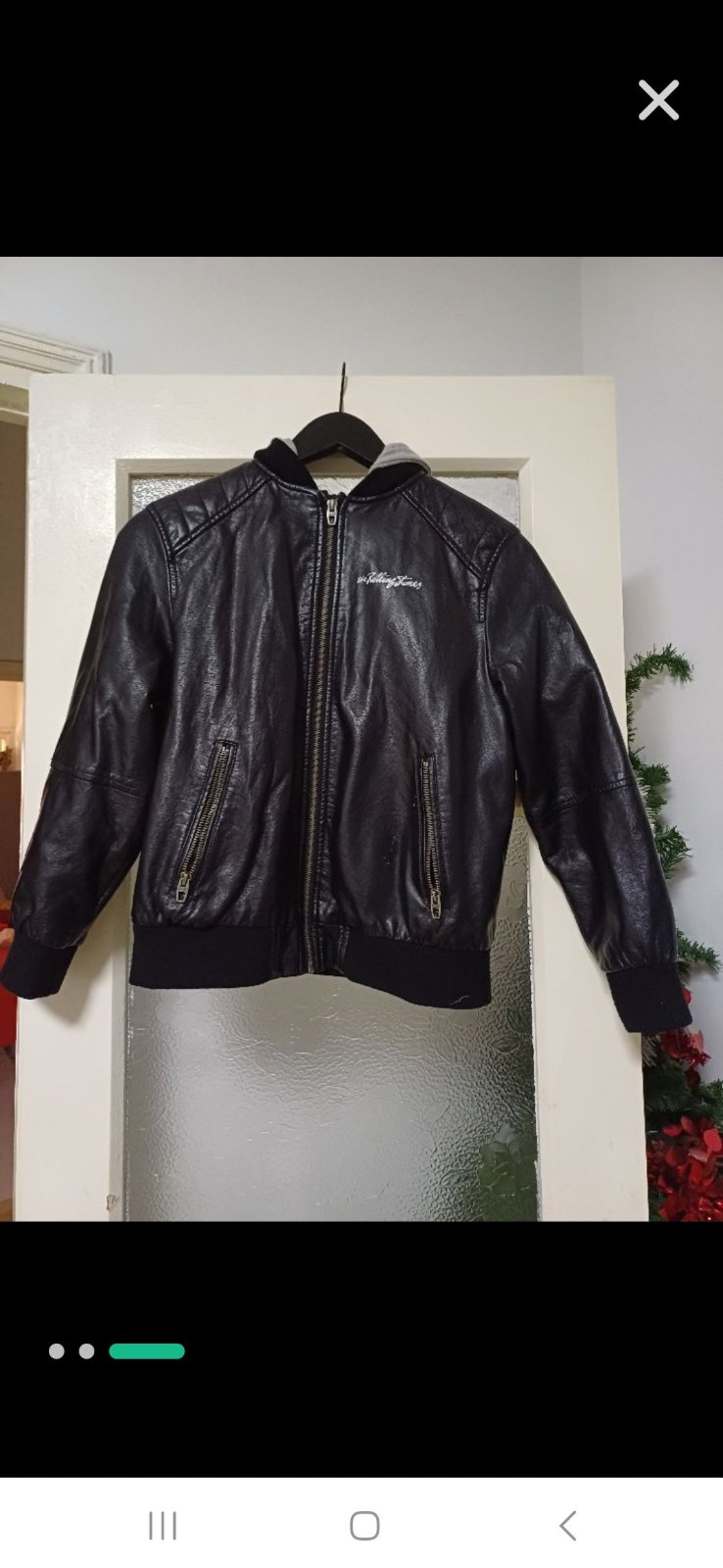 Blouson cuir 