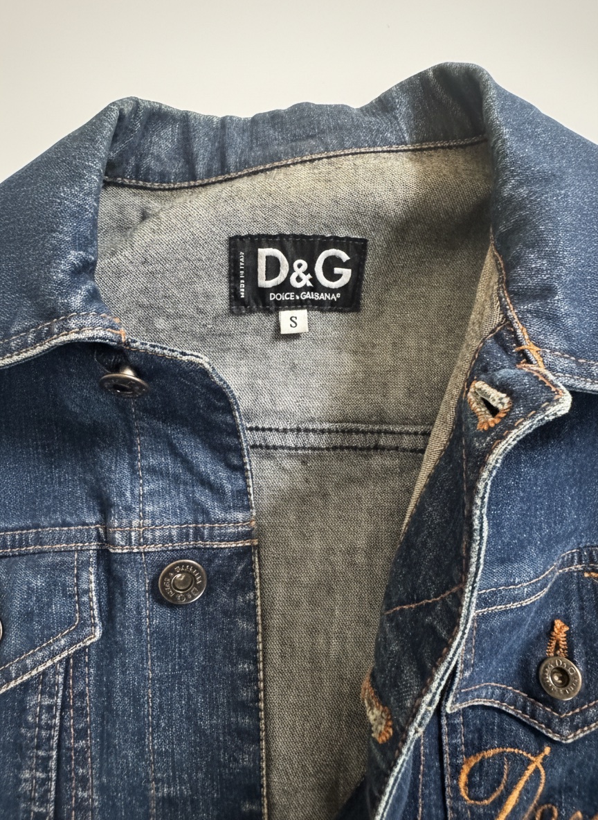 Veste D&G en djeans 