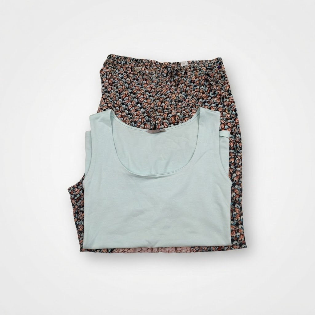 Tenue legère top et pantalon
