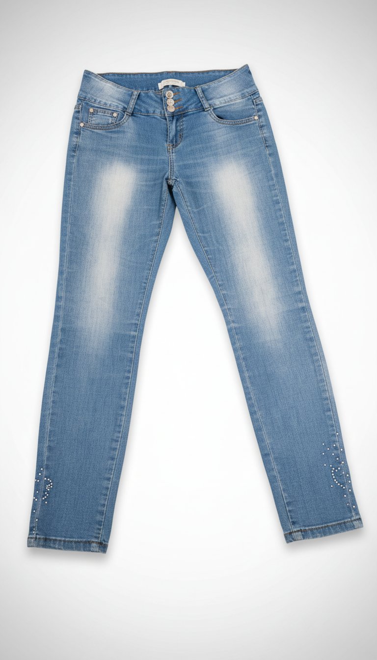 Pantalon jeans femme 