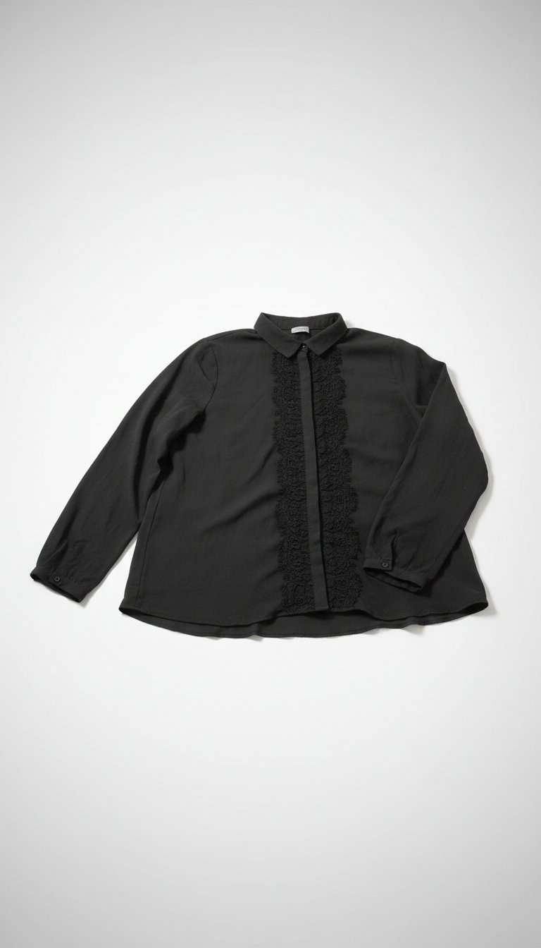 Chemise femme avec dentelle 
