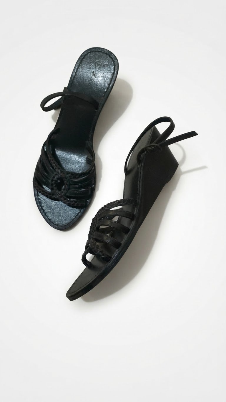 Sandale en véritable cuir 