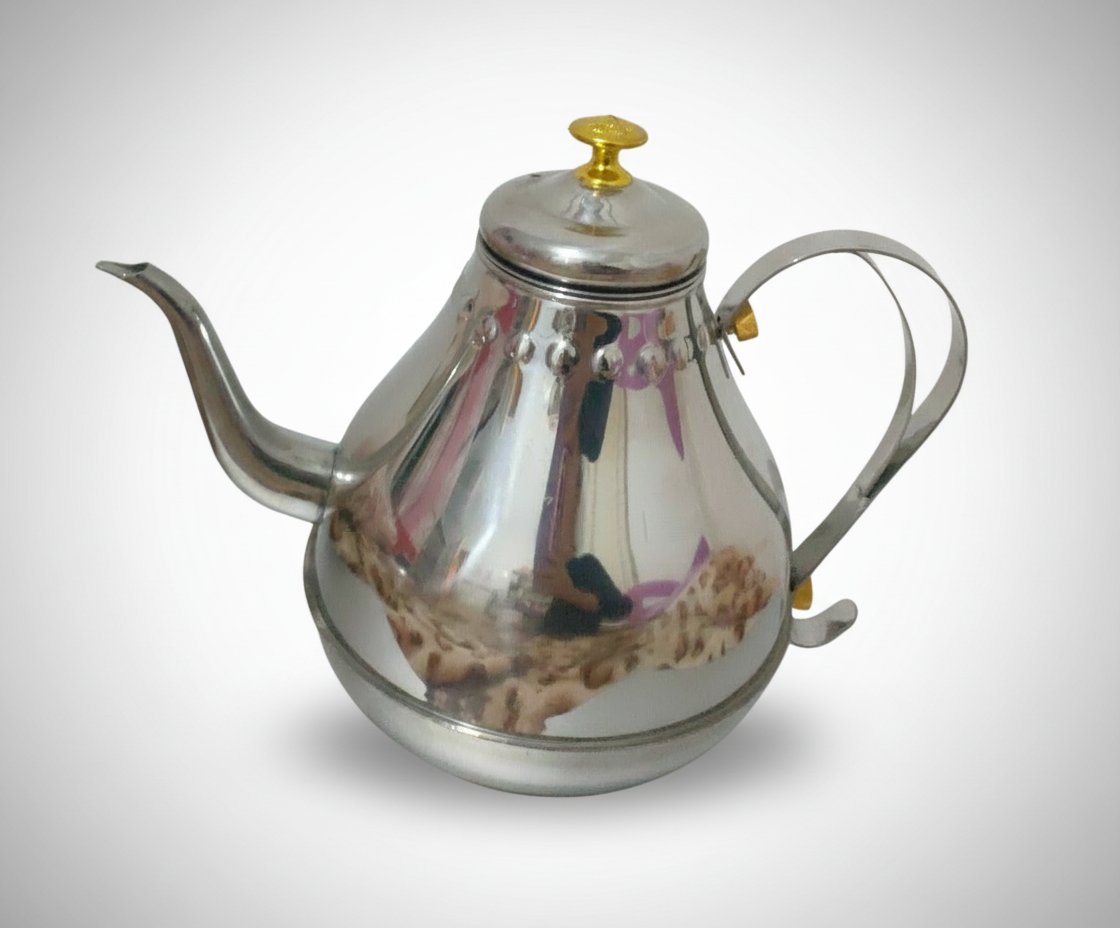 Théière en inox 