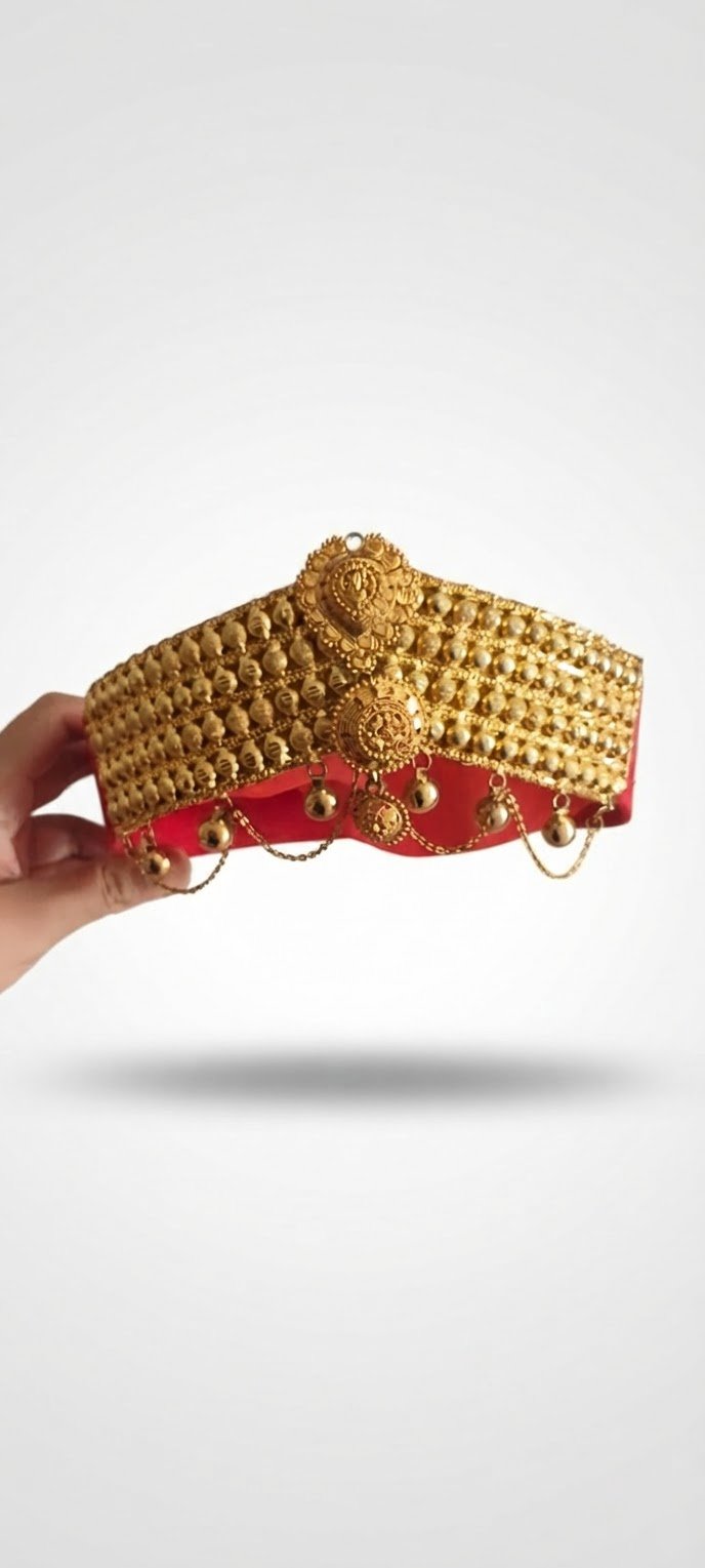 Couronne 👑 en plaque d'or 