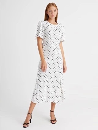 Robe noir et blanc taille S 