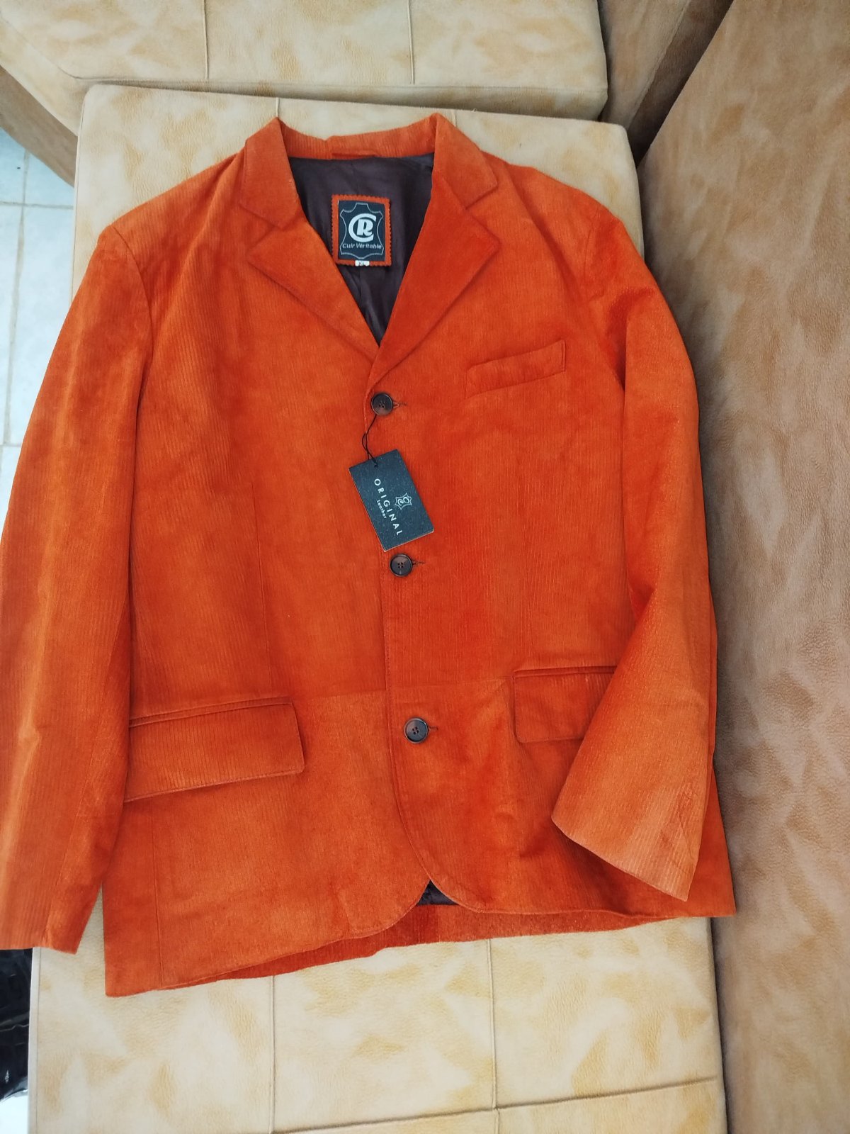 Veste velours 