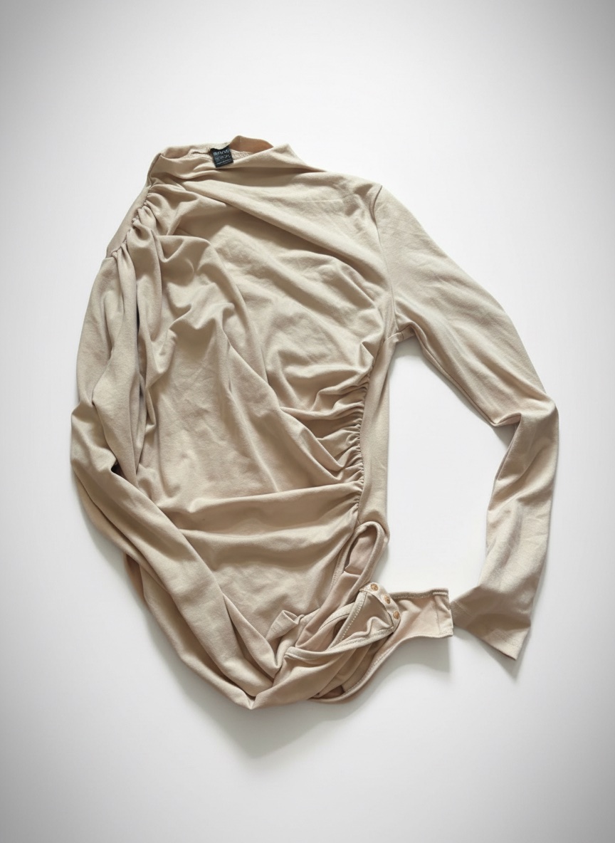 Body Shein beige drapé - Comme neuf 