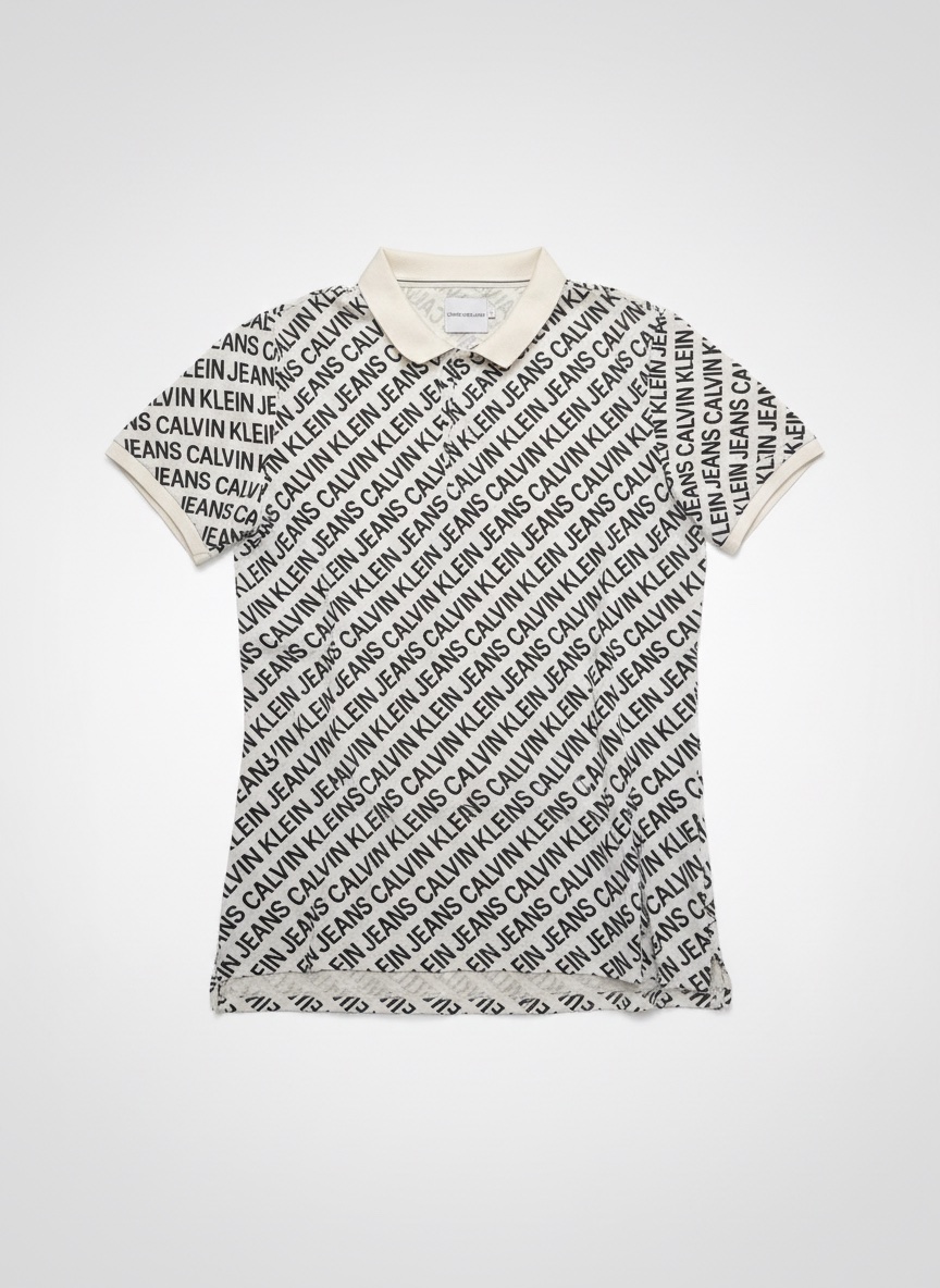 Polo Calvin Klein Jeans original blanc