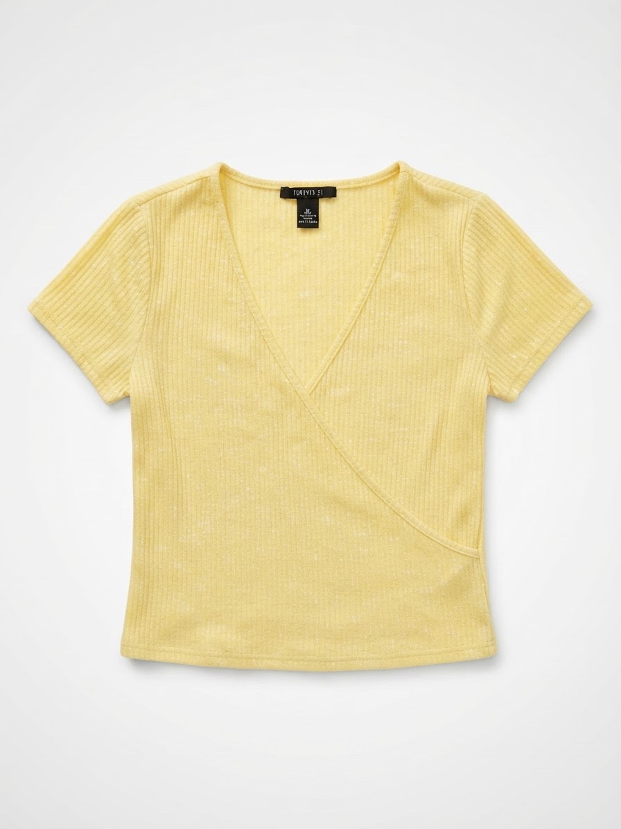 Top jaune beure