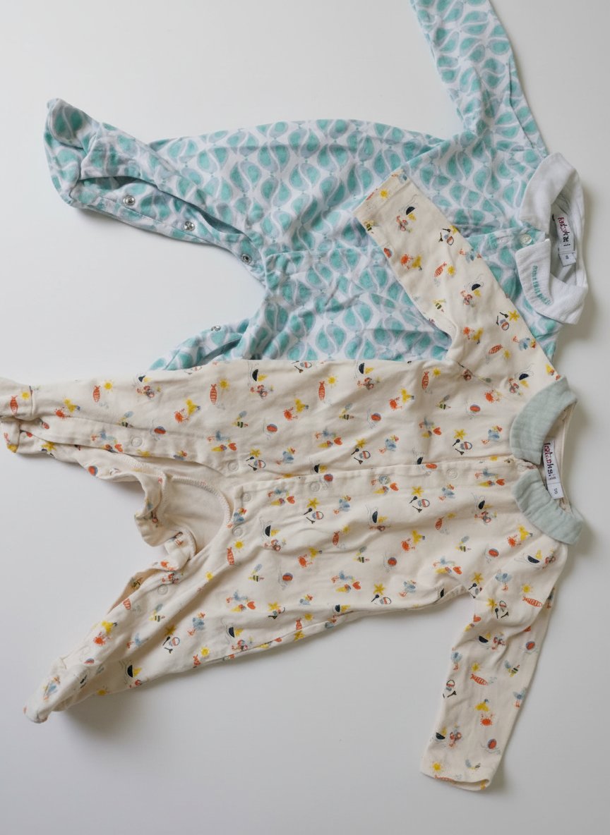Lot de 2 grenouillères
