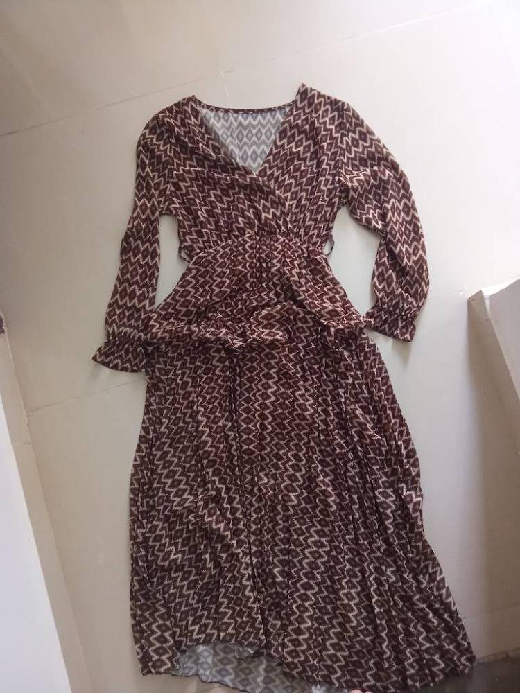 Robe marron chocolat