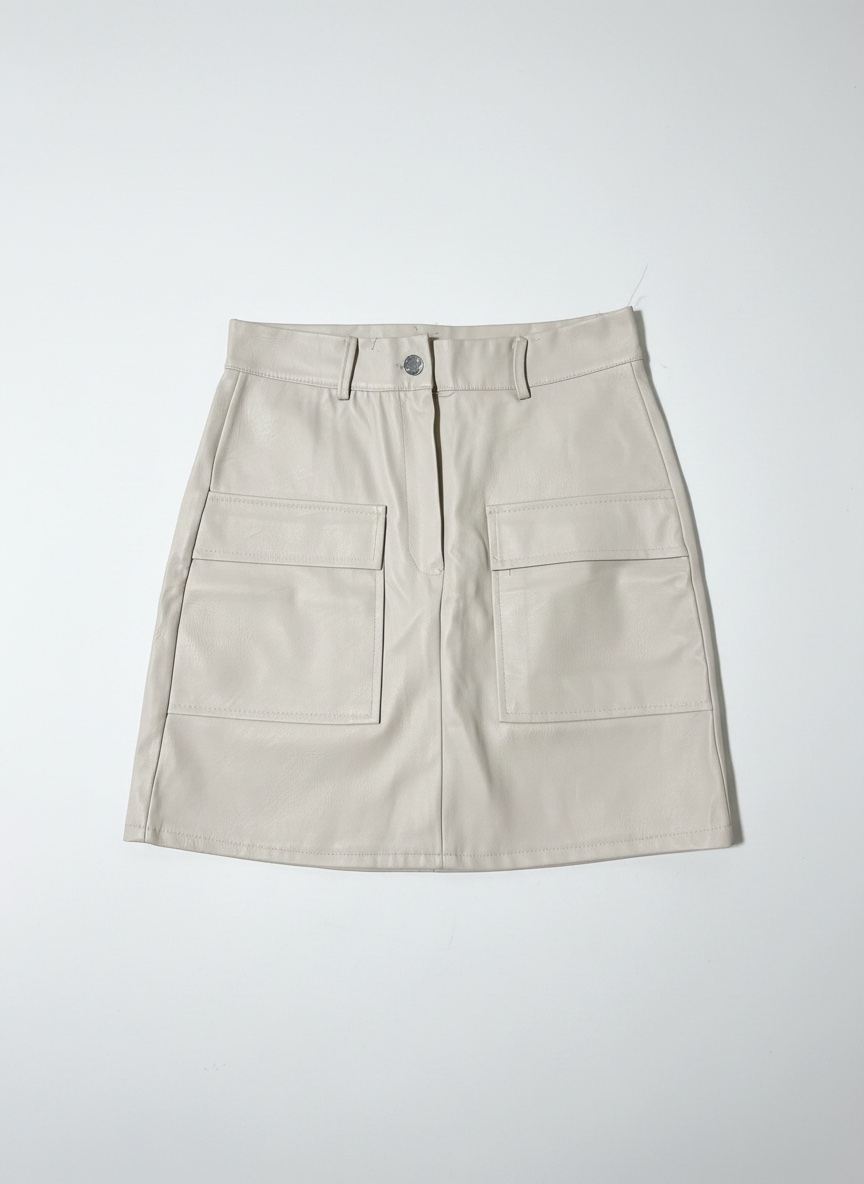 Jupe beige
