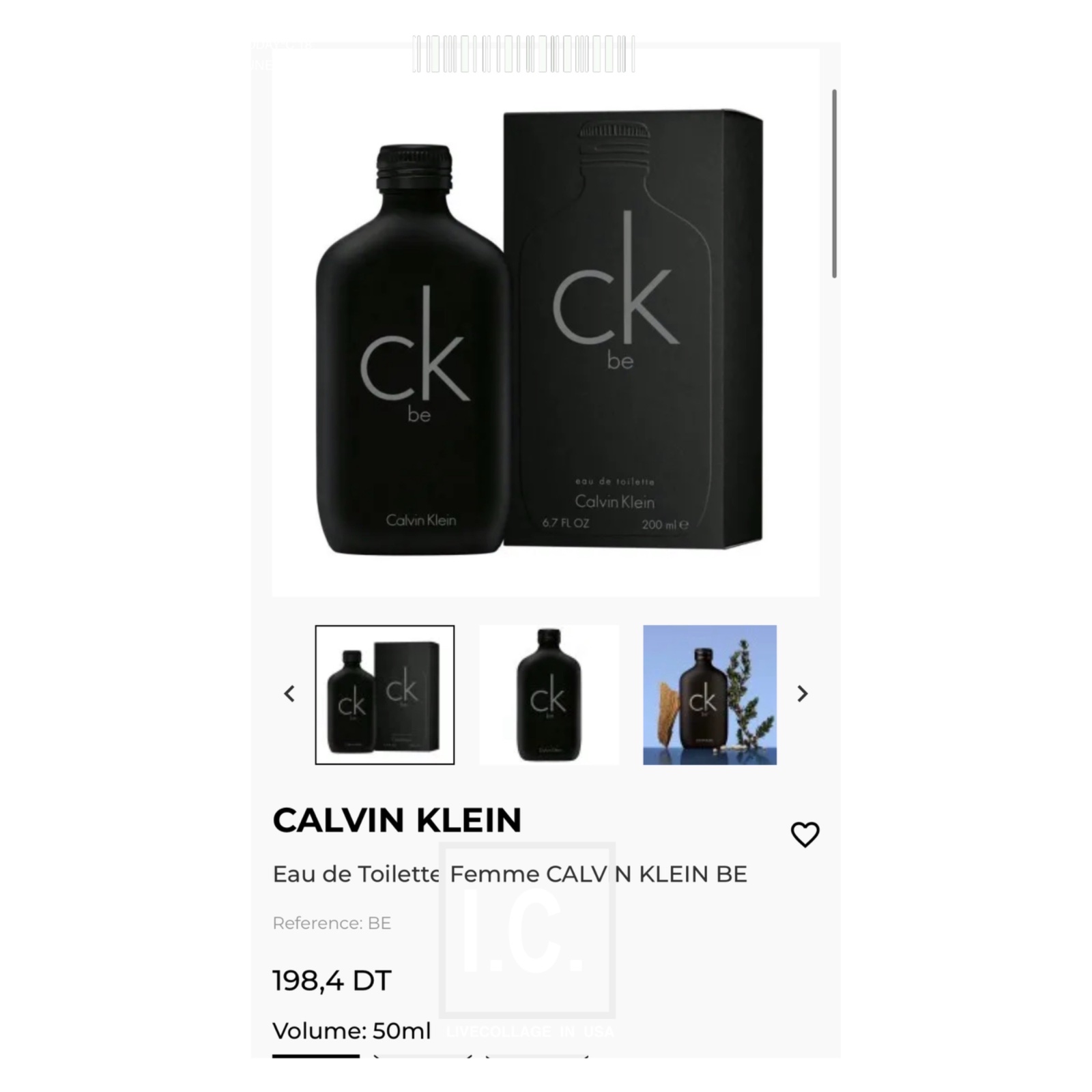 Ck 50 ml mixtes
