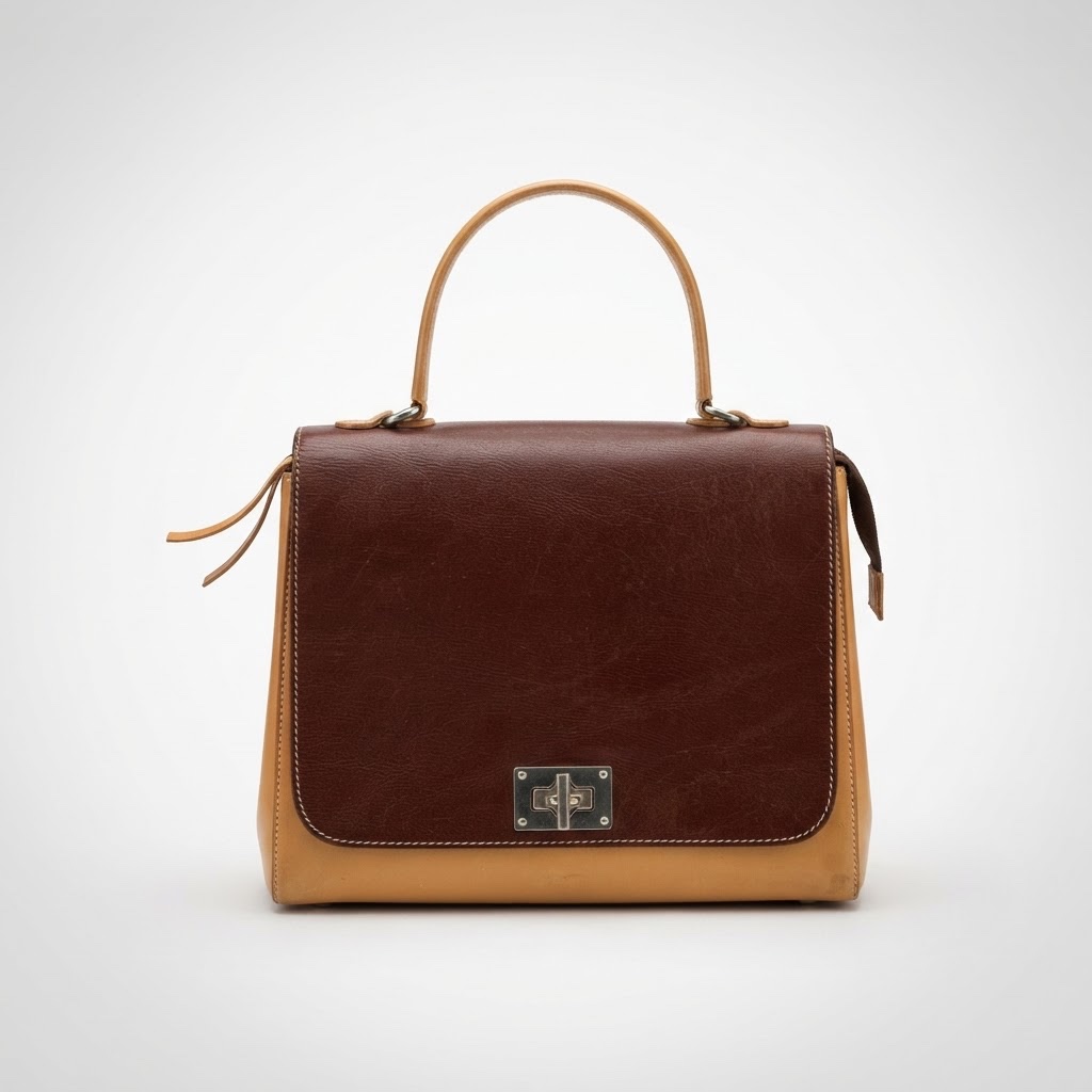 Veritable cuir( verra pelle )  Made in italy , style cartable 