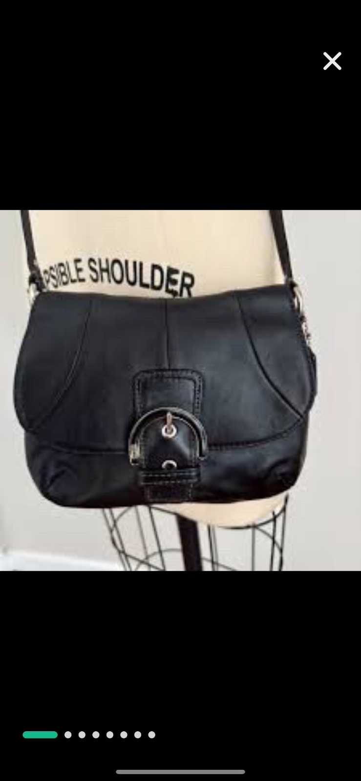 Original coach en cuir 