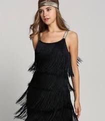Robe à franges