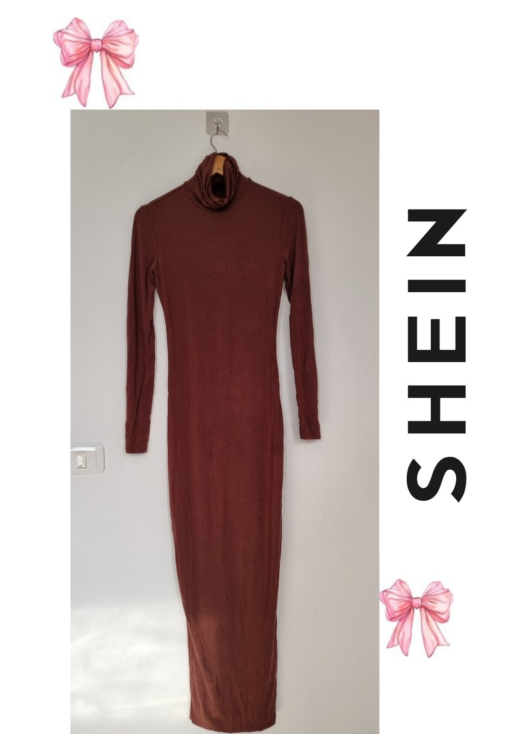 Robe shein en marron 🪴🪴 taille S 🪴🪴 en trés bon état