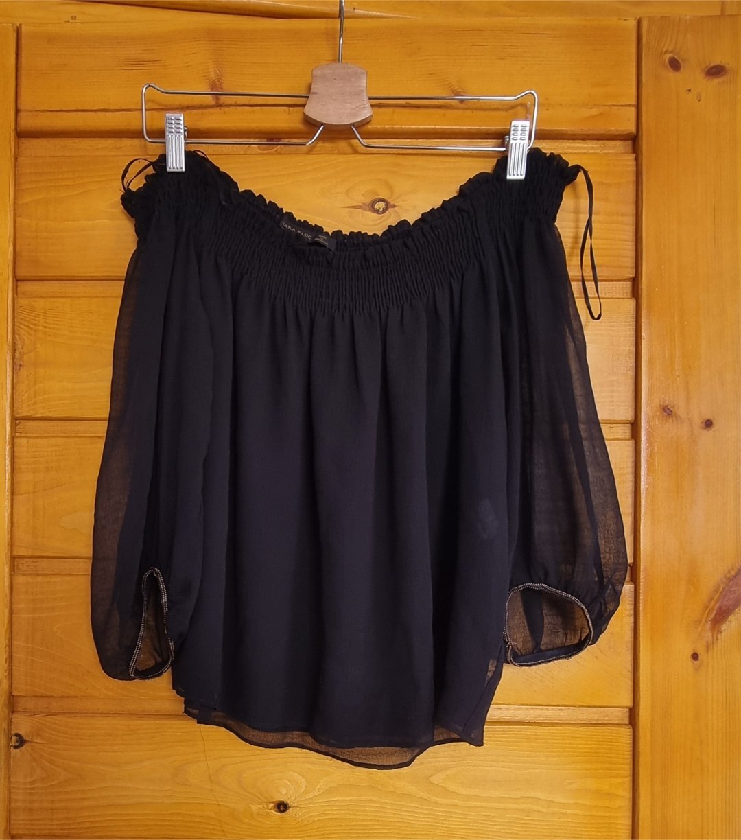 Pull NOIR 🪷🪷 DE LA MARQUE ZARA 🪷🪷 EN TRÉS BON ÉTAT 🪷🪷TAILLE M