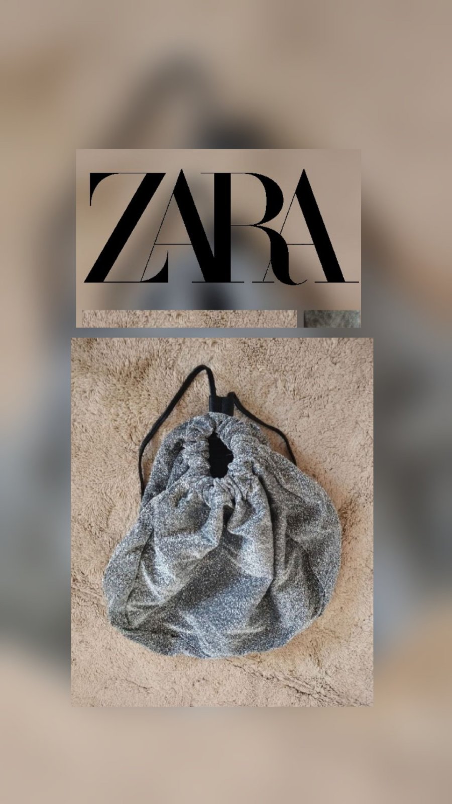 Sac argent De la marque Zara 🦋🦋 à bas prix 🦋🦋