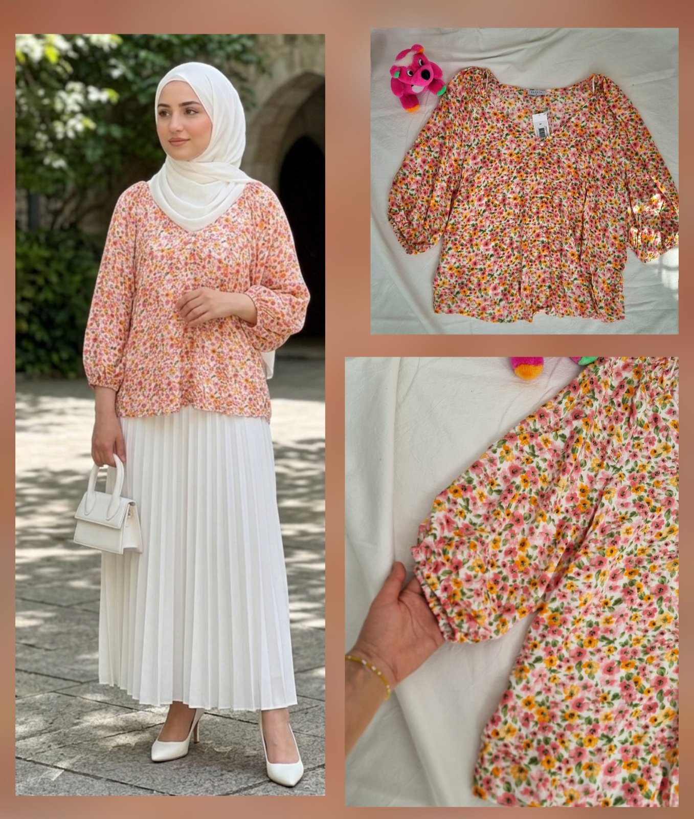 Chemise multicolore 🌴🌴 neuve avec étiquette 🌴🌴 de la marque PAPAYA