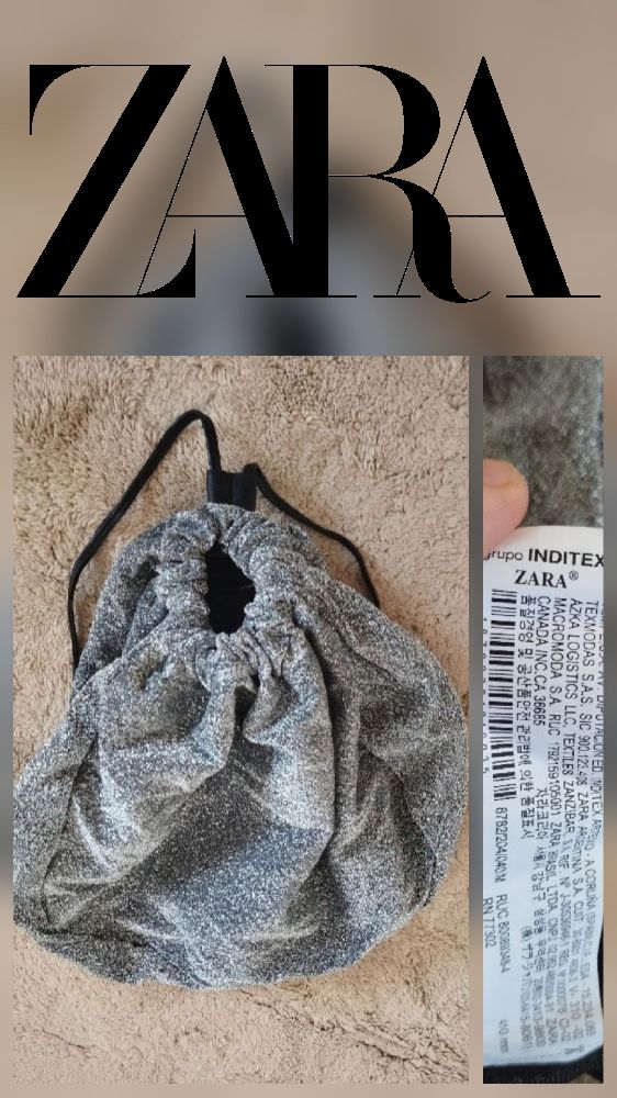 Sac argent De la marque Zara 🦋🦋 à bas prix 🦋🦋