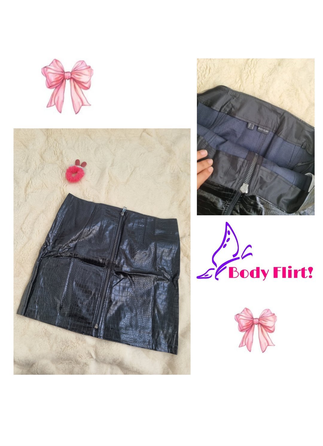 JUPE NOIR 🌼🌼 TAILLE 44 🌼🌼 EN TRÉS BON ÉTAT