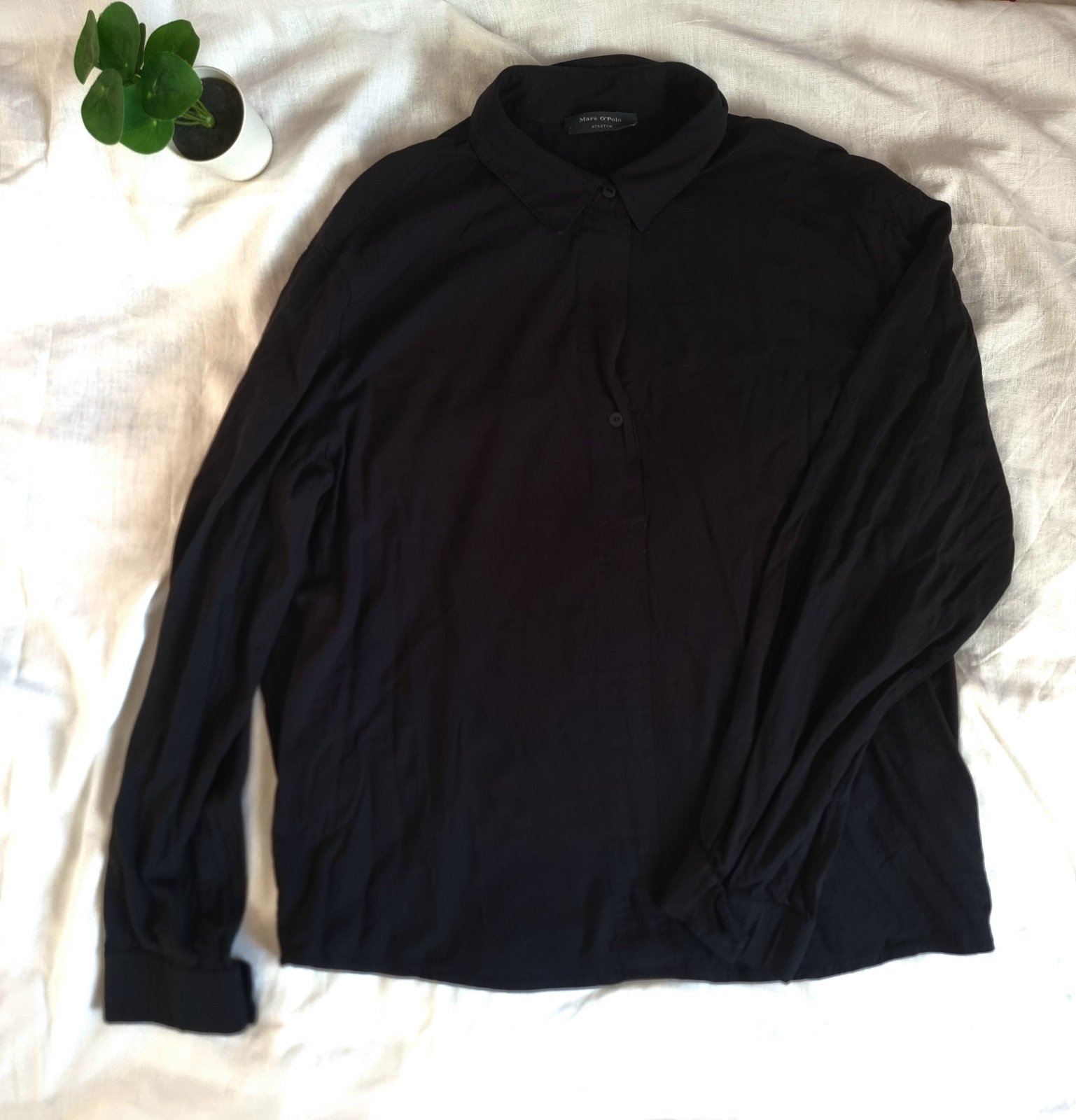 Chemise noir🌷🌷 taille M🥀🥀 de la marque MARC O'POLO 🥀🥀 EN TRÉS BON ÉTAT