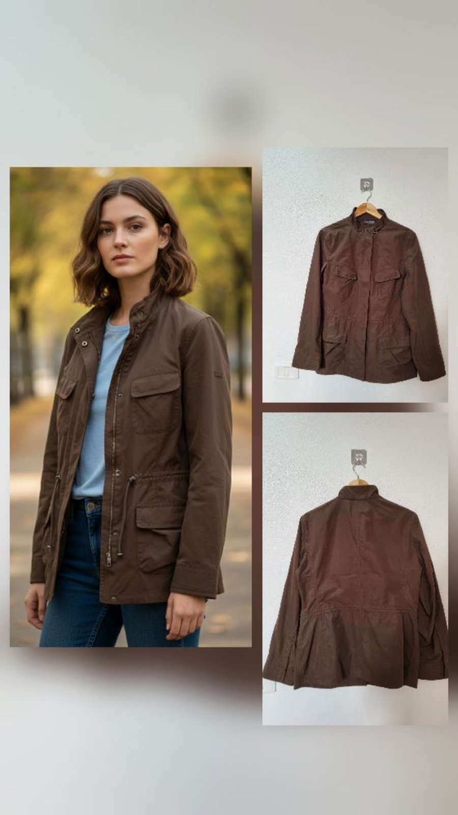 Jacket marron de la marque Marc O polo🌷🌷 taille L 🌷🌷 en trés bon état 
