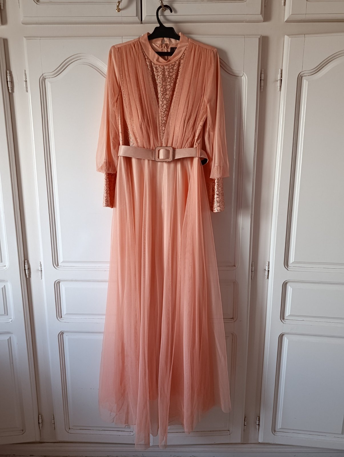 Robe soirée brillante 🩷 