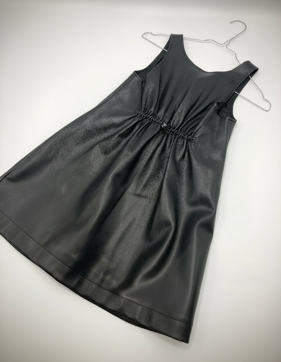 Robe pour fille zara en simili cuir 