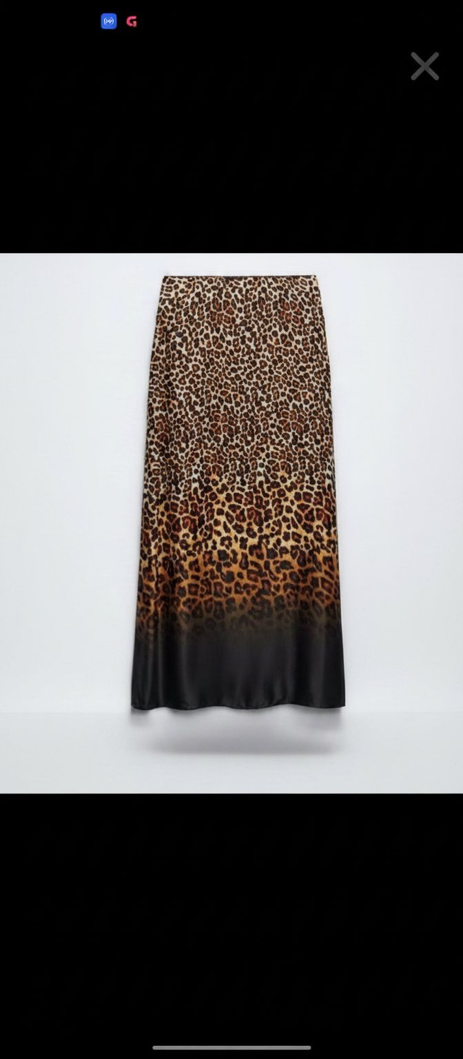Jupe zara satiné taille s 