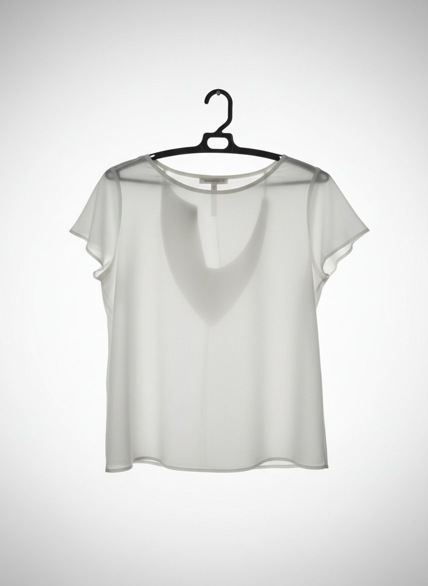 Une blouse blanc cassé de la marque koton