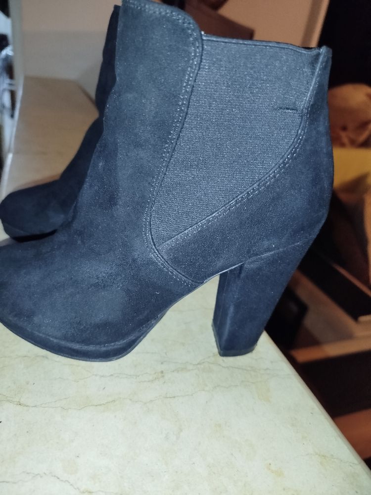 Bottines en daim 