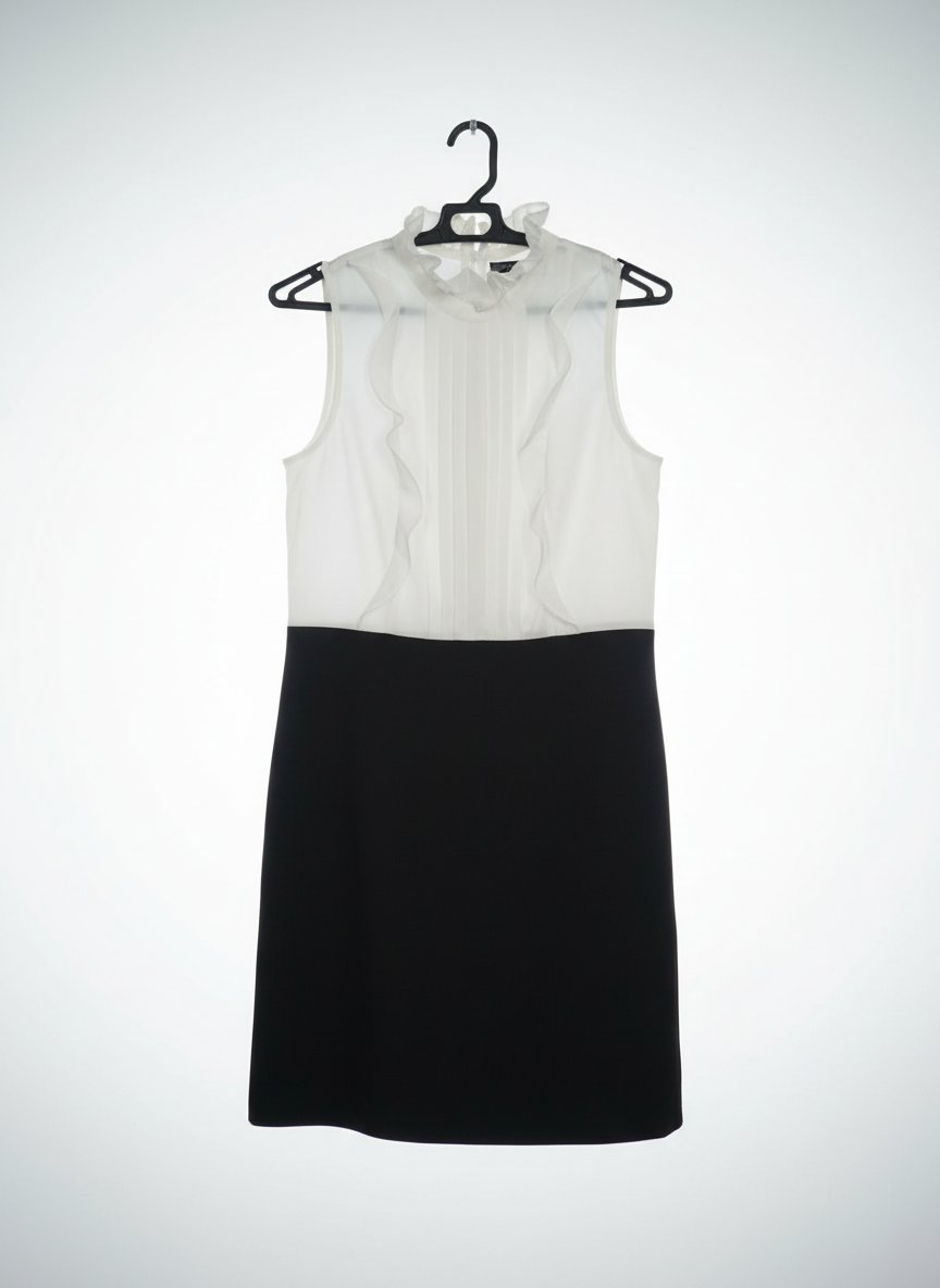 Robe mi -couleur