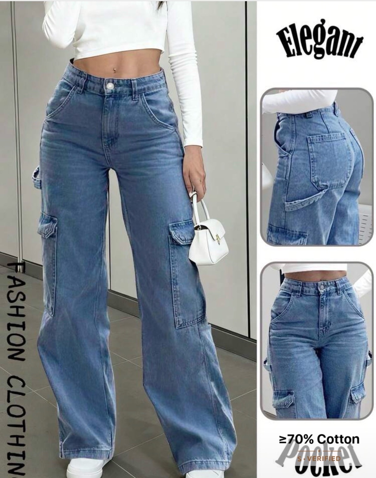Pantalon cargo 
