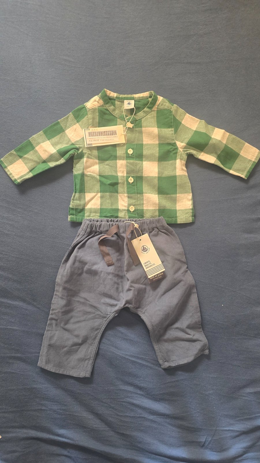 Tenue petit Bateau neuve