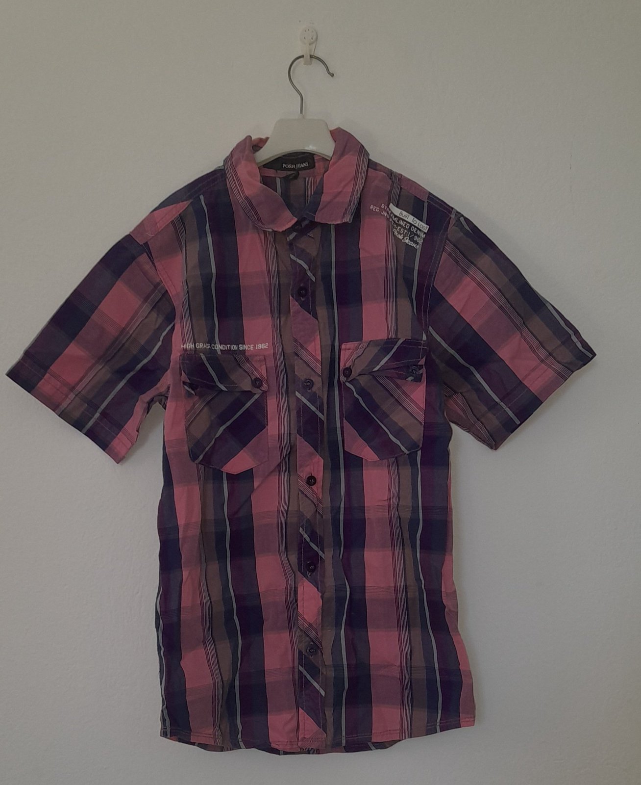 Chemise homme Paul Jeans à carreaux