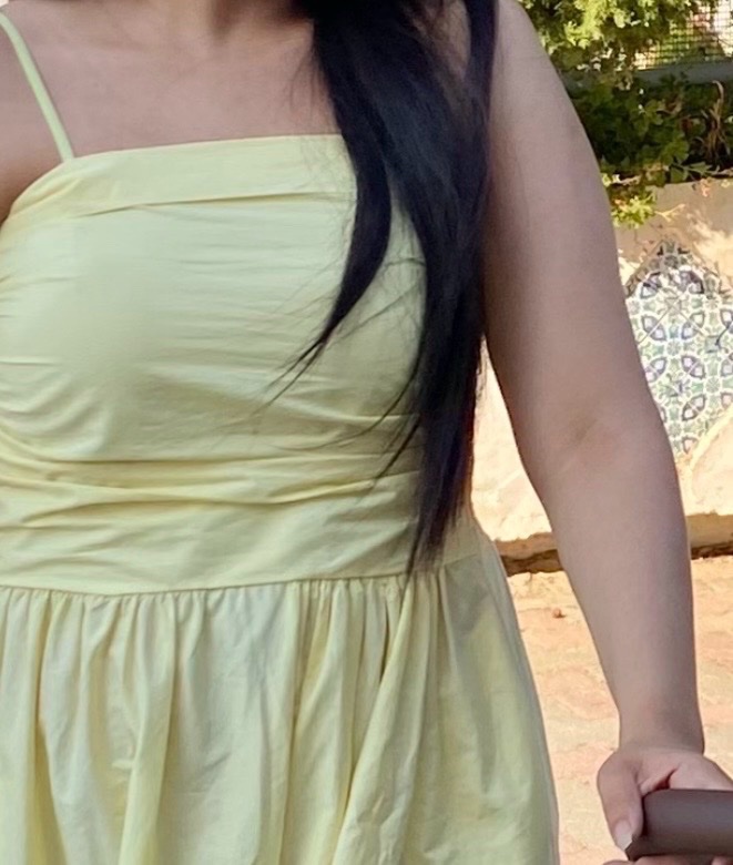 Robe jaune 