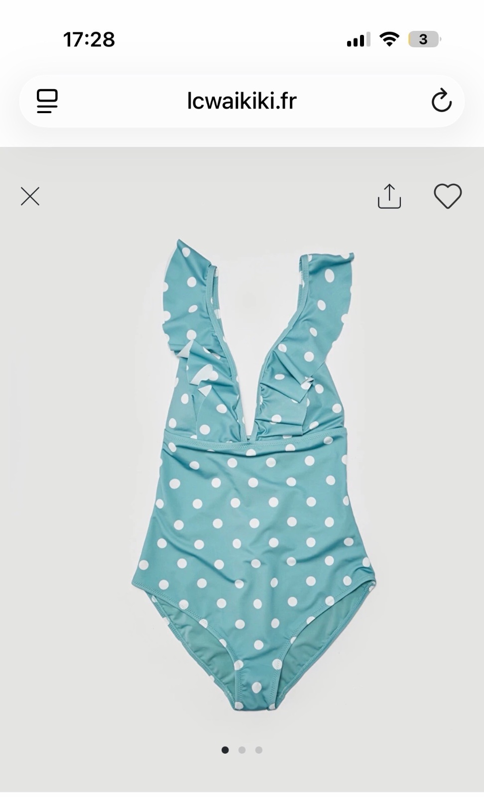 Maillot pointillé